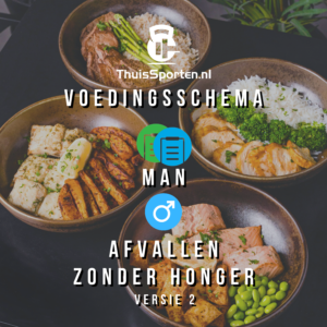 Voedingsschema - Man - Afvallen Zonder Honger 2